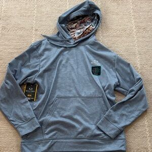 Realtree Men's Blue Hoodie